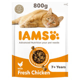 IAMS for Vitality Senior Cat Food With Fresh Chicken 800g Luxury cat food Sainsburys   