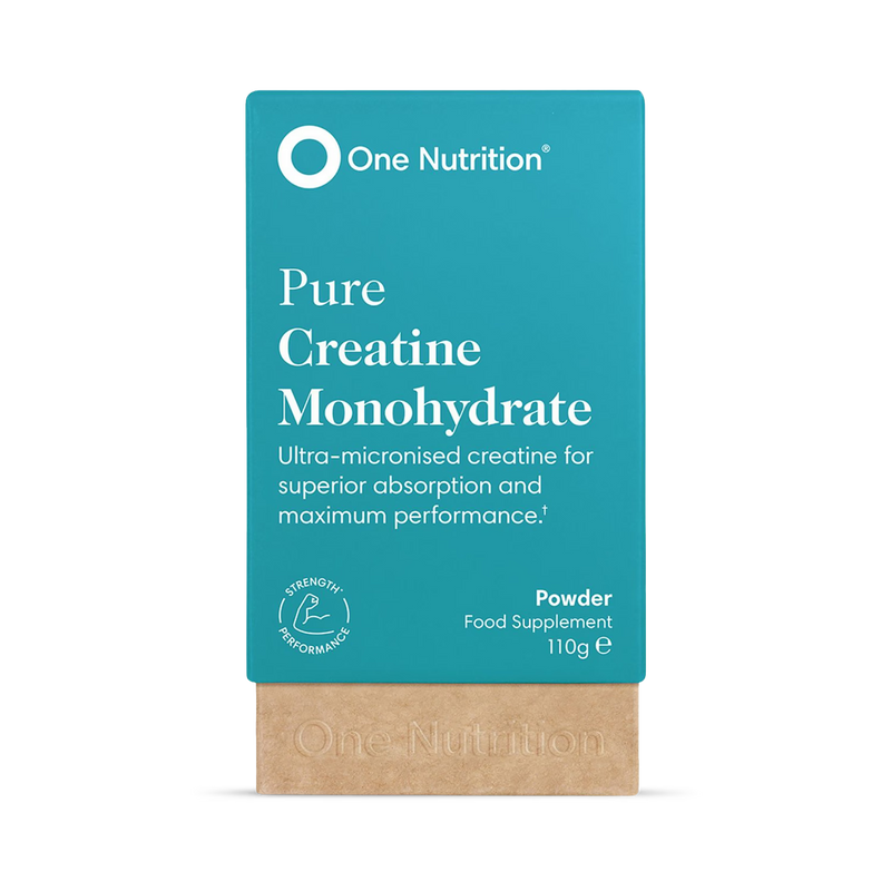 One Nutrition creatine supplement ultra-micronised powder 110g (British brand)