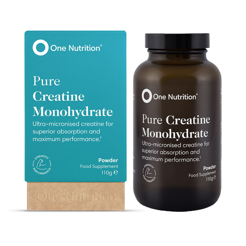One Nutrition creatine supplement ultra-micronised powder 110g (British brand)