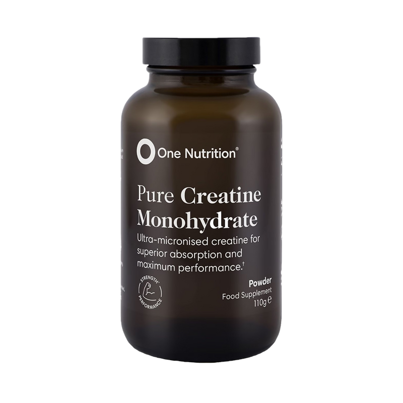 One Nutrition creatine supplement ultra-micronised powder 110g (British brand)