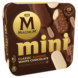 Magnum Mini Classic Almond & White Chocolate Ice Cream Sticks   6 x 55ml GOODS M&S   