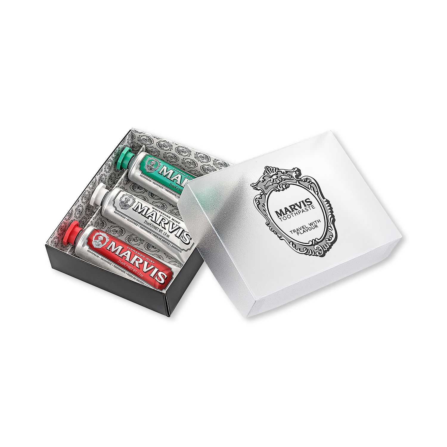 Marvis toothpaste trio 25ml travel set (British brand)