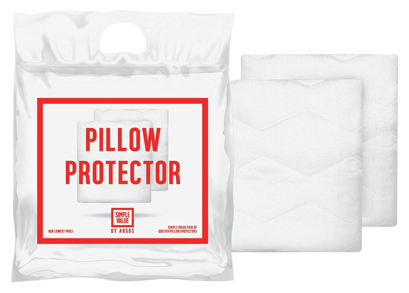 Home Essentials pillow protectors 2 pack, UK version