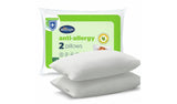 Silentnight Anti-Allergy Medium Soft Pillow 2 Pack (British brand)