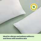 Silentnight Anti-Allergy Medium Soft Pillow 2 Pack (British brand)