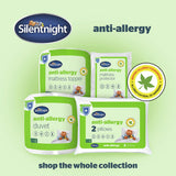 Silentnight Anti-Allergy Medium Soft Pillow 2 Pack (British brand)