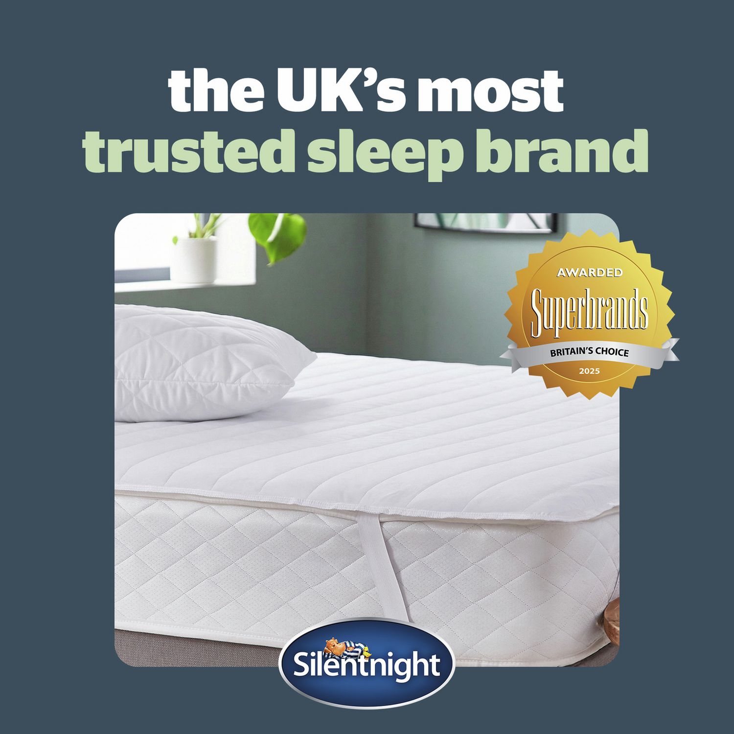 Silentnight Anti-Allergy Mattress Protector - Double