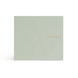 Silk Addict mulberry silk gift set in olive green, UK version