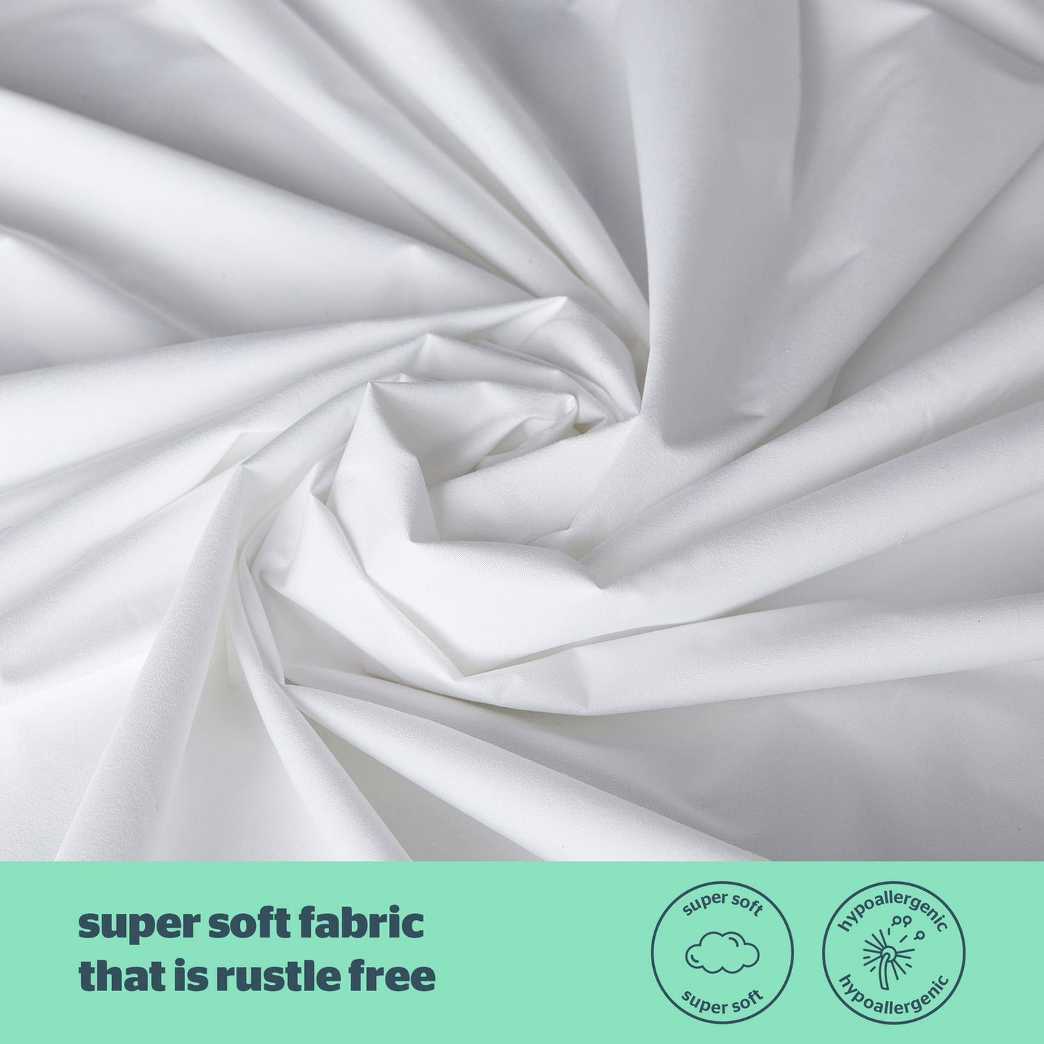 Silentnight waterproof mattress protector single (British brand)