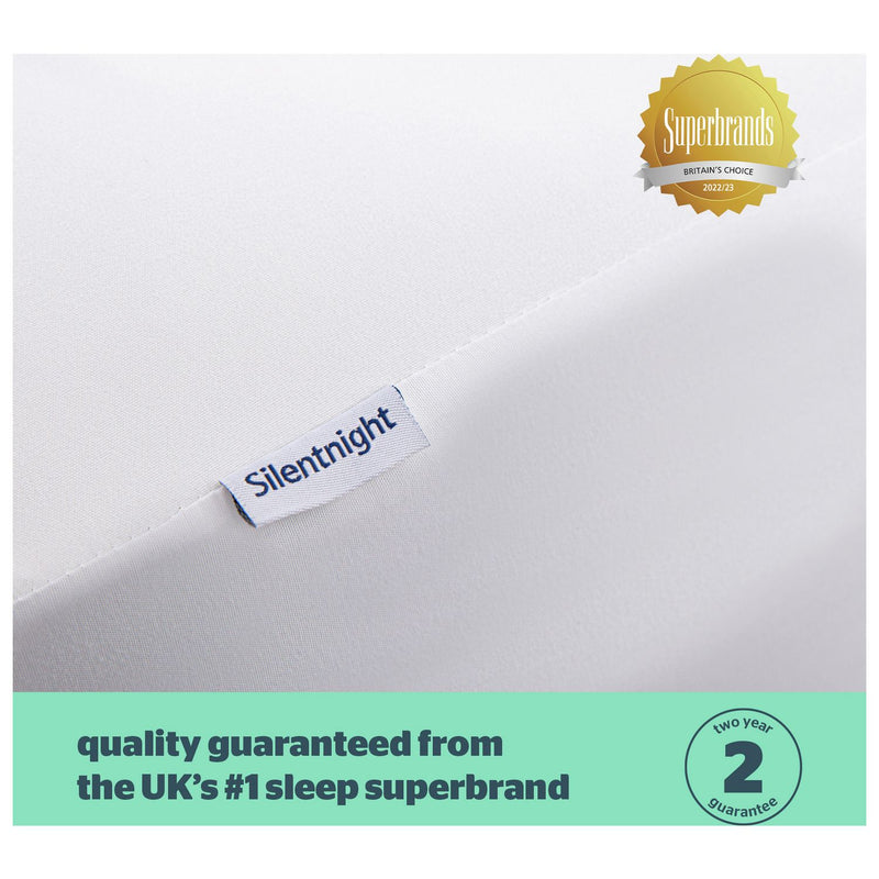 Silentnight waterproof mattress protector single (British brand)