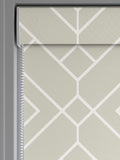 Next Natural Lattice Geo roller blind, imported from the UK