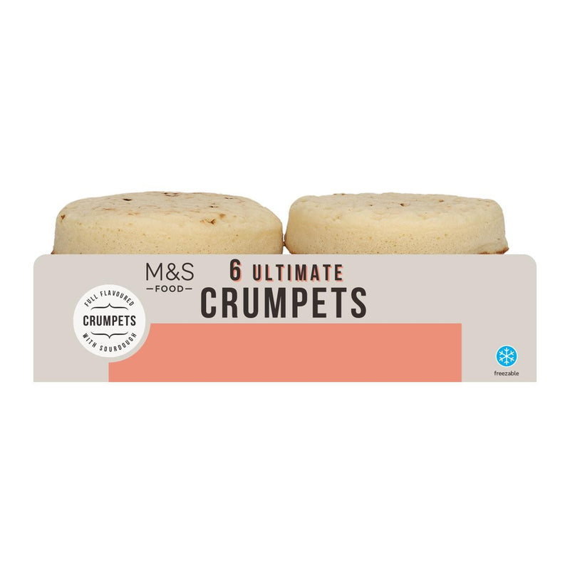 M&S Ultimate Crumpets   6 per pack