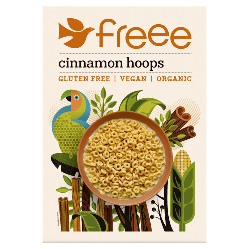 Freee Cinnamon Hoops, Organic, Gluten Free