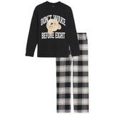 M&S Spencer Bear Don't Wake PJ, 10-11 Years, Black
