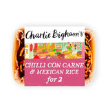 Charlie Bigham's Chilli Con Carne & Mexican Rice for 2