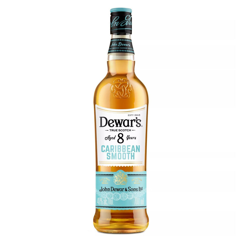 Dewars 8 Year Old Caribbean Smooth Blended Scotch Whisky 70cl