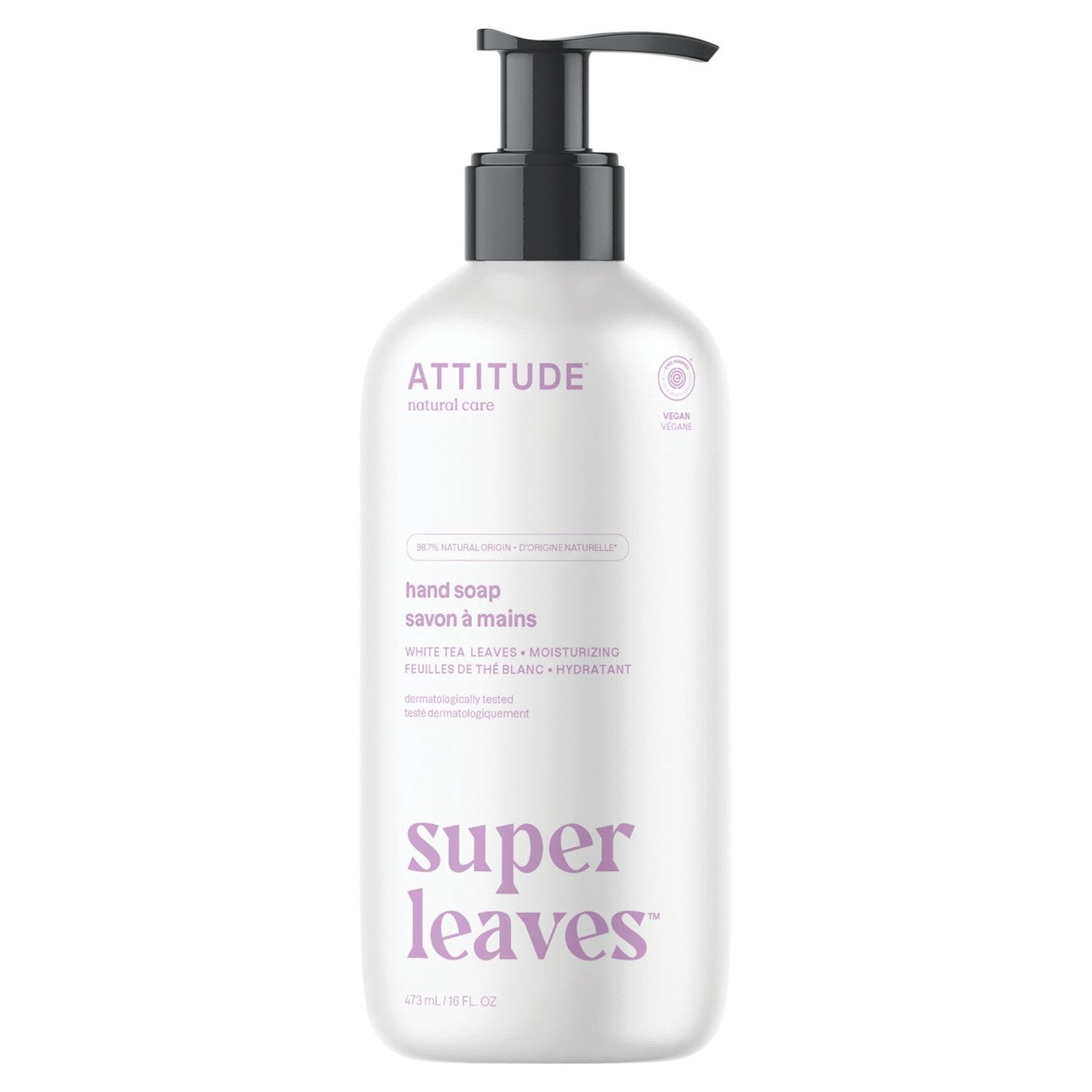 Attitude Super Leaves Hand soap White Tea Leaves 473ml