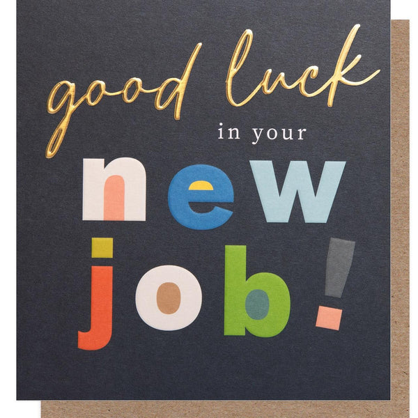 Caroline Gardner Good Luck In Your New Job Card