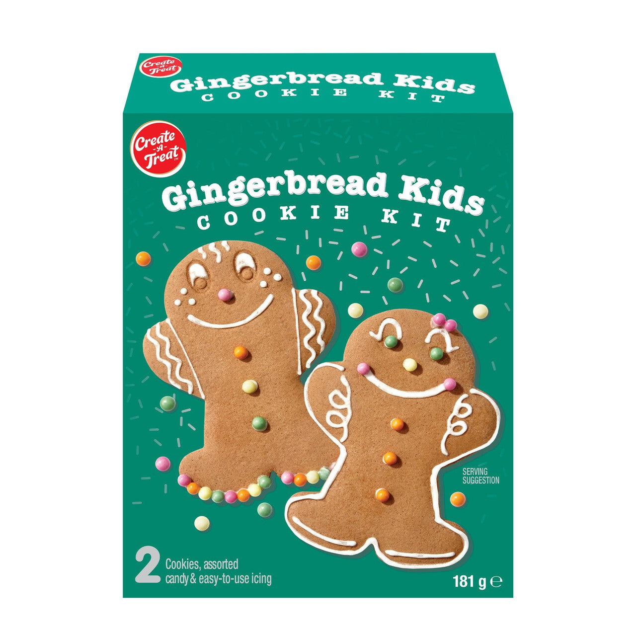 Create A Treat Gingerbread Kids Cookie Kit