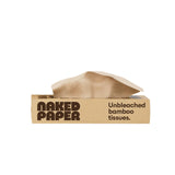 Naked Paper Unbleached Super Soft Bamboo Facial Tissues