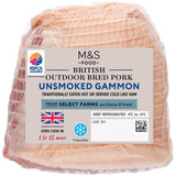 M&S British Outdoor Bred Unsmoked Gammon