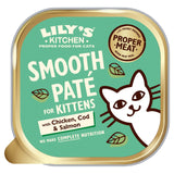 Lily's Kitchen Chicken & Cod with Salmon Pate for Kittens   85g