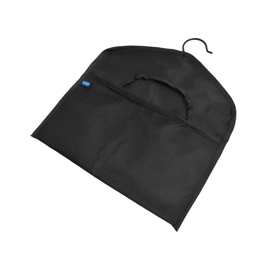 Addis Clothes Peg Storage Bag with hanging hook, Black