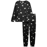 M&S Crew Polished Fleece Flatpack, Medium, Black Mix
