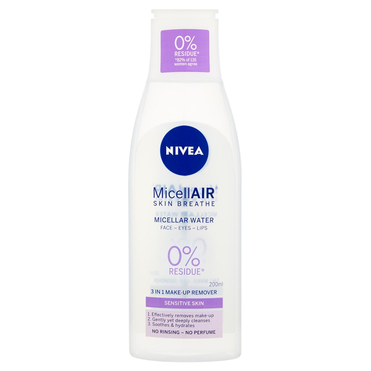 NIVEA MicellAIR Micellar Water for Sensitive Skin   200ml