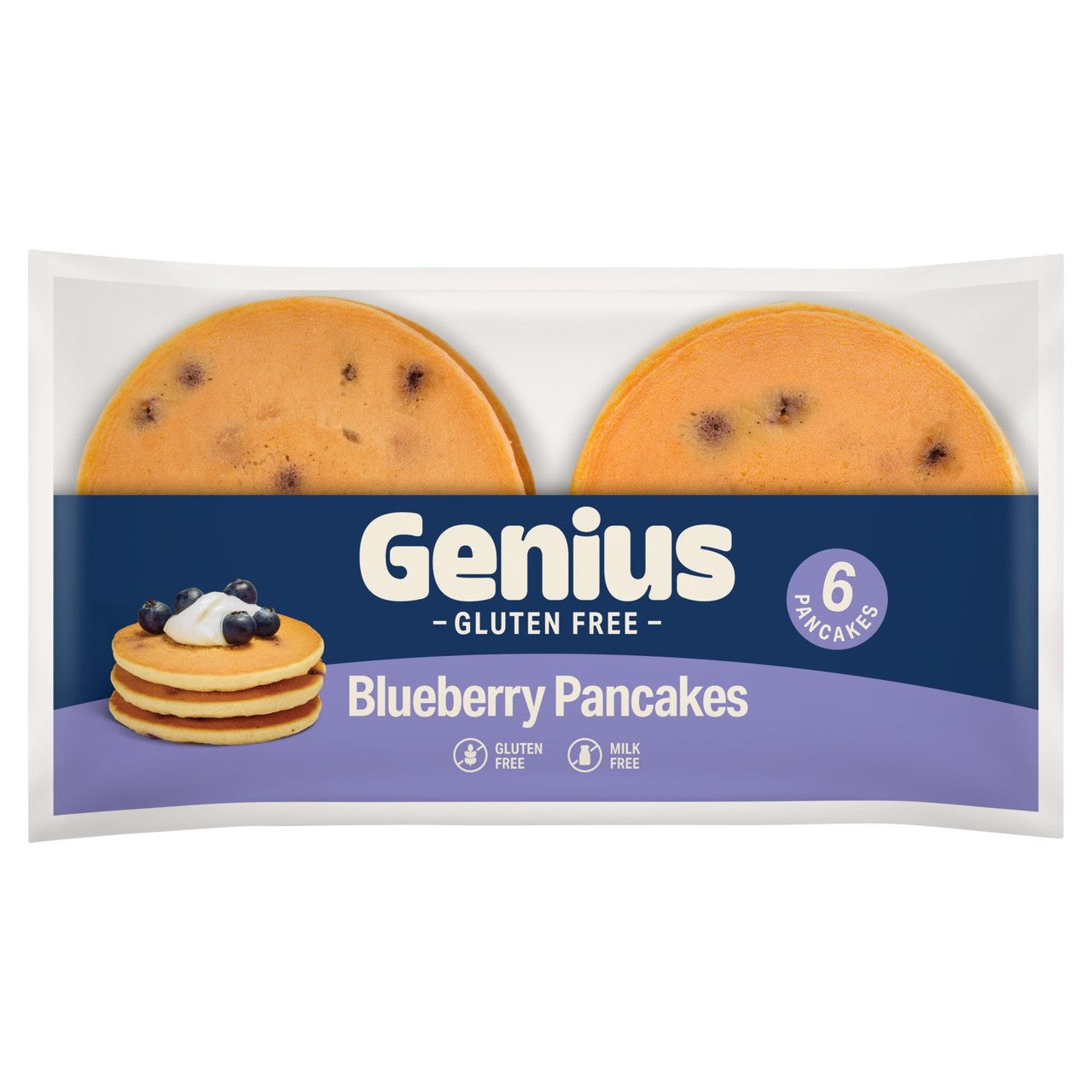 Genius Deliciously Gluten Free Blueberry Pancakes   198g