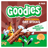 Goodies Kids Snack Chocolate & Banana Oaty Bars Twin Stix Multipack
