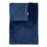 Catherine Lansfield Glamour Fur Throw Navy