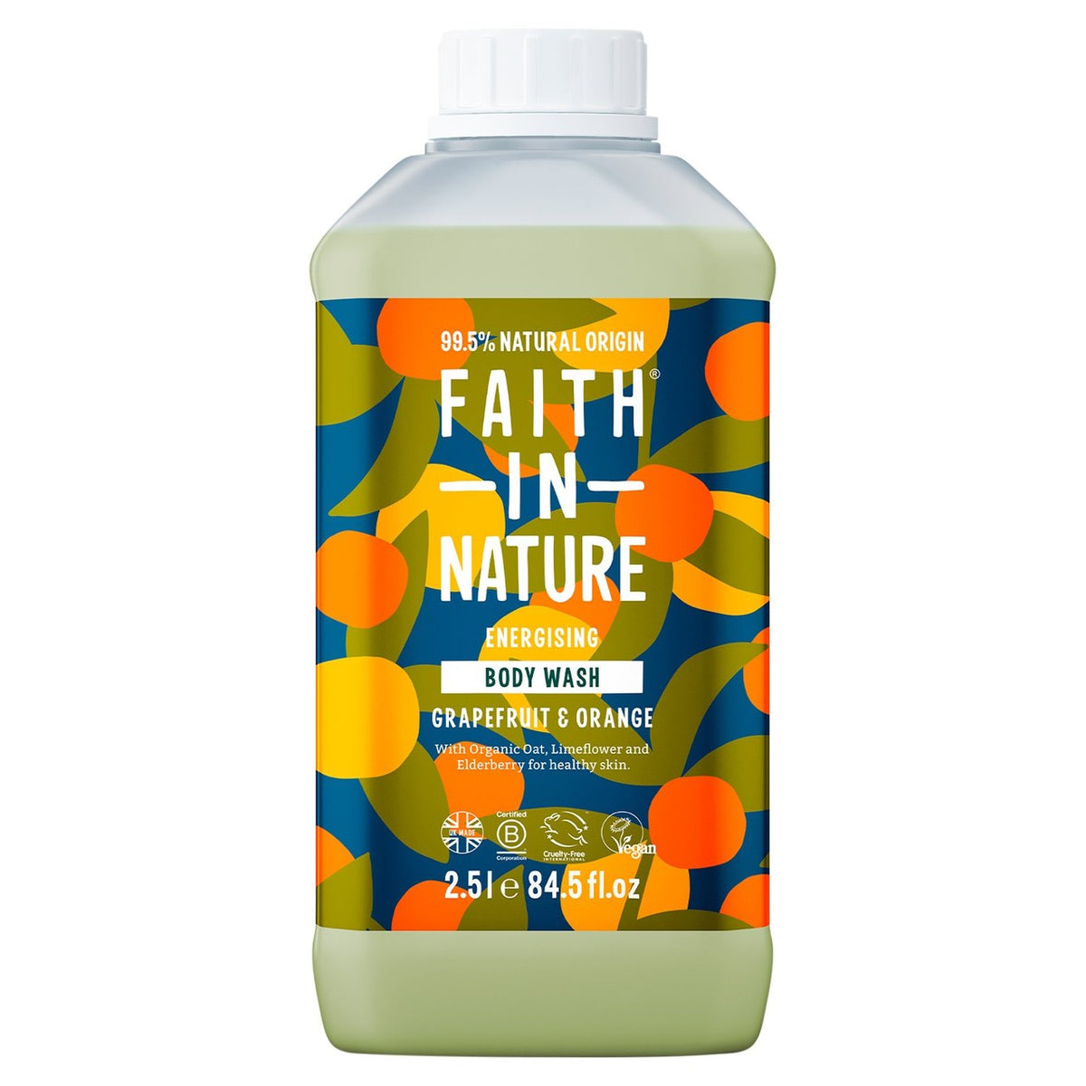 Faith In Nature Grapefruit & Orange Body Wash   2.5L