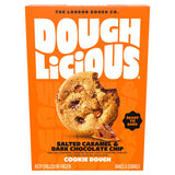 Doughlicious Salted Caramel & Dark Chocolate Ready to Bake Cookie Dough 204g