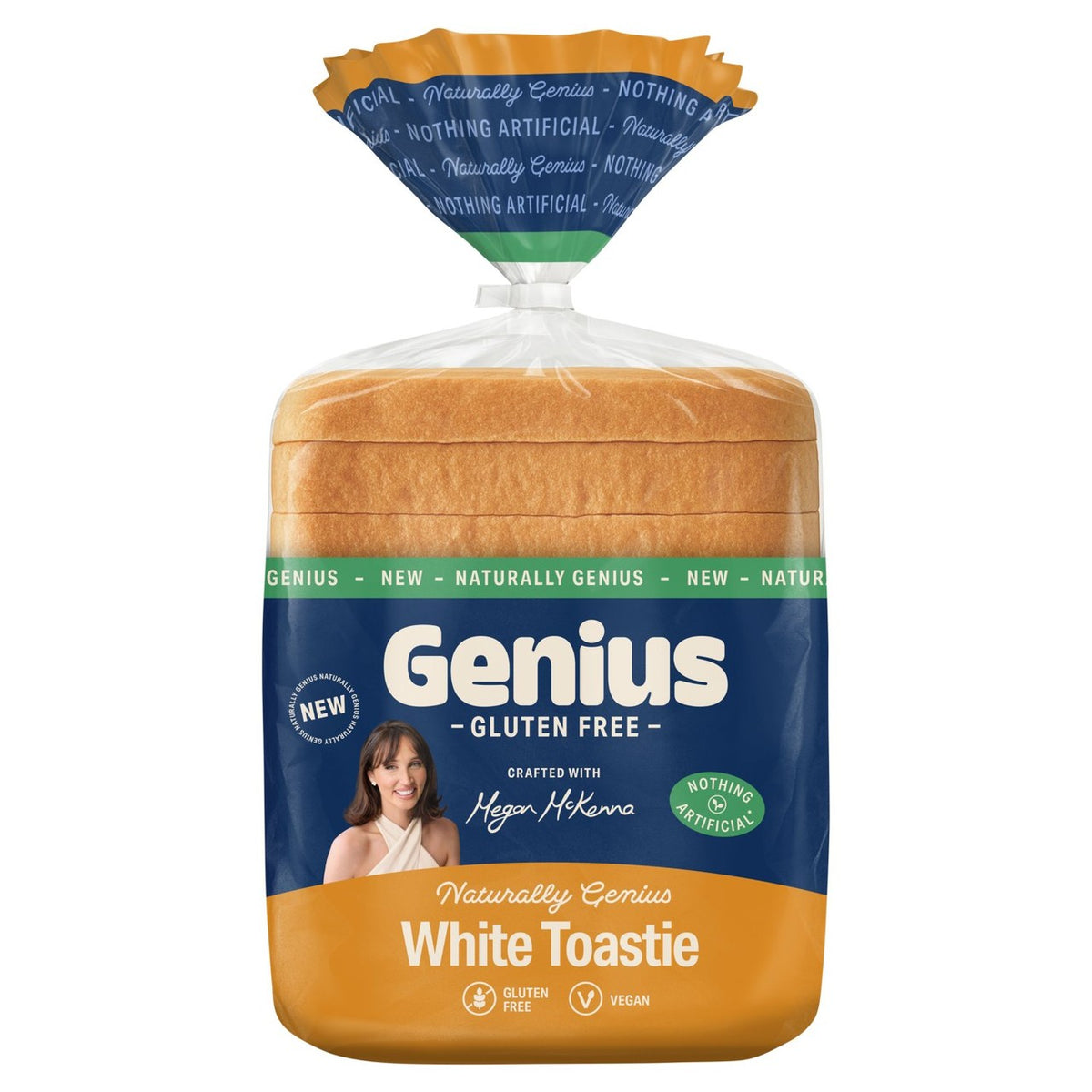 Genius Naturally Gluten Free White Toastie Loaf