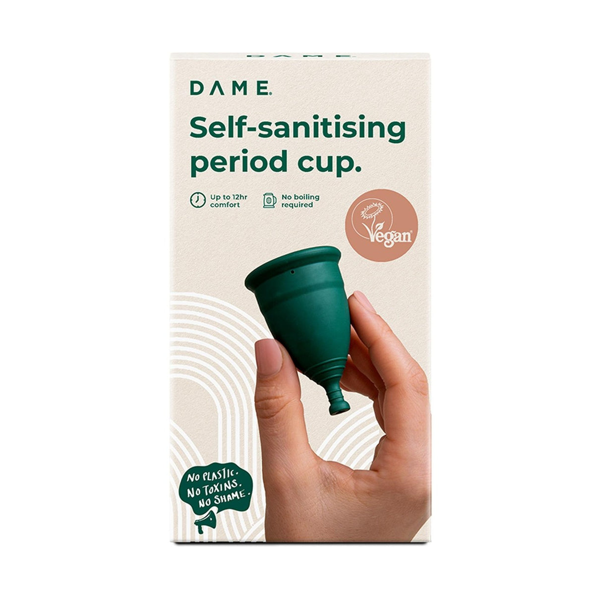 DAME Self-Sanitising Menstrual Cup Large