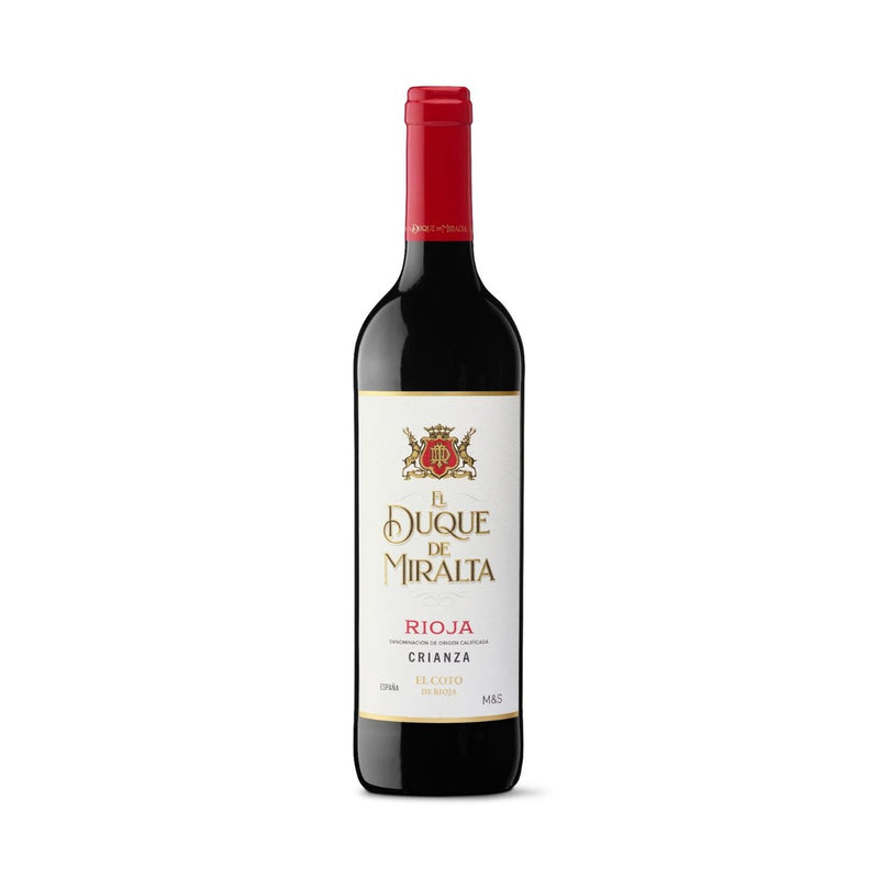 M&S El Duque De Miralta Rioja Crianza   75cl