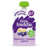 Little Freddie Organic Blueberry & Banana Yoghurt Baby Food Pouch 6+ Months
