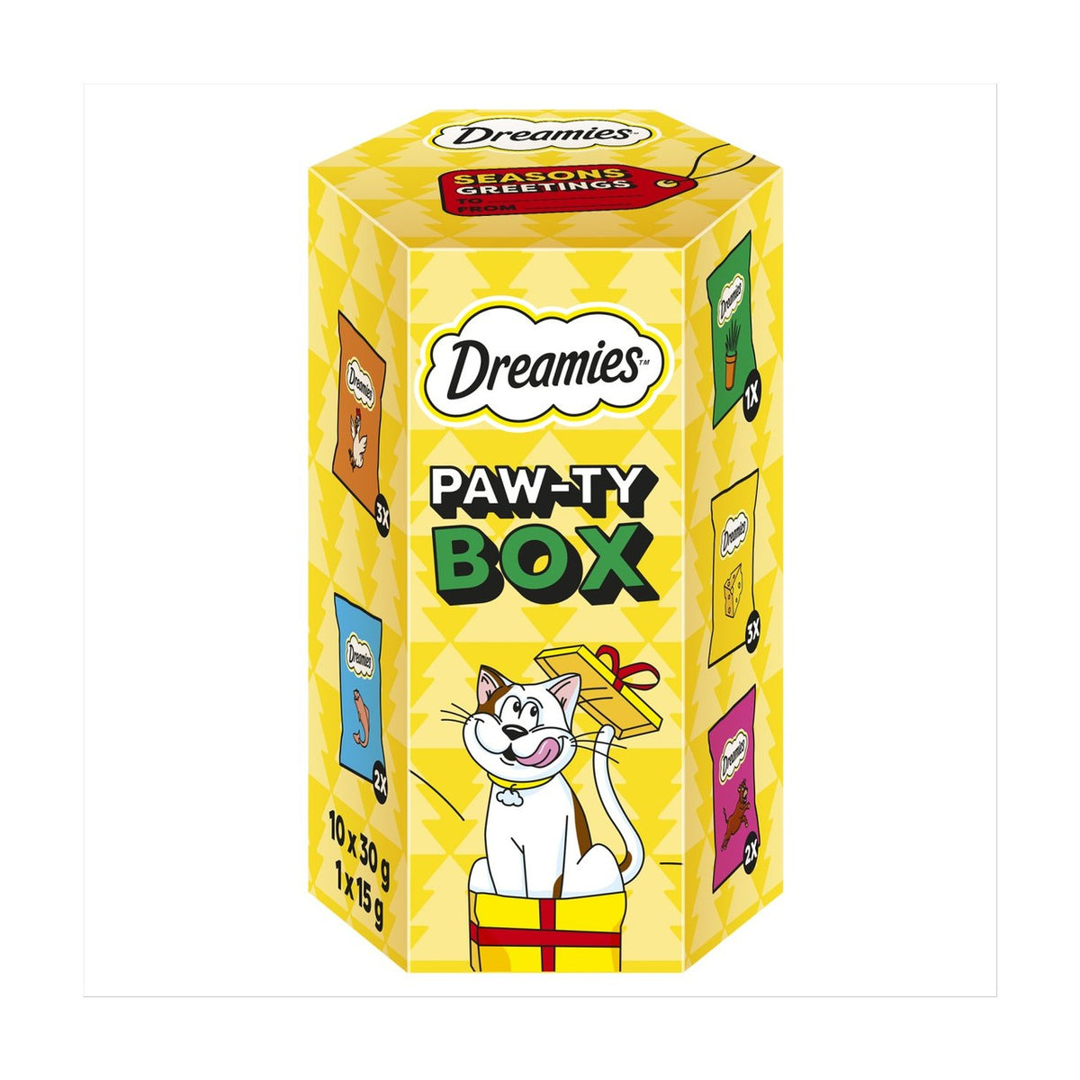 DREAMIES Christmas Gift Box Cat Treats