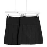 M&S 2Pk Pleated Skirt, 9-1 0Years, Black