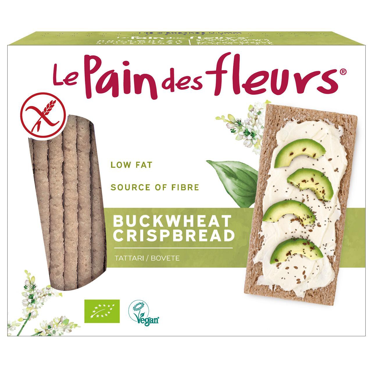 Le Pain Des Fleurs Buckwheat Crispbread 150g