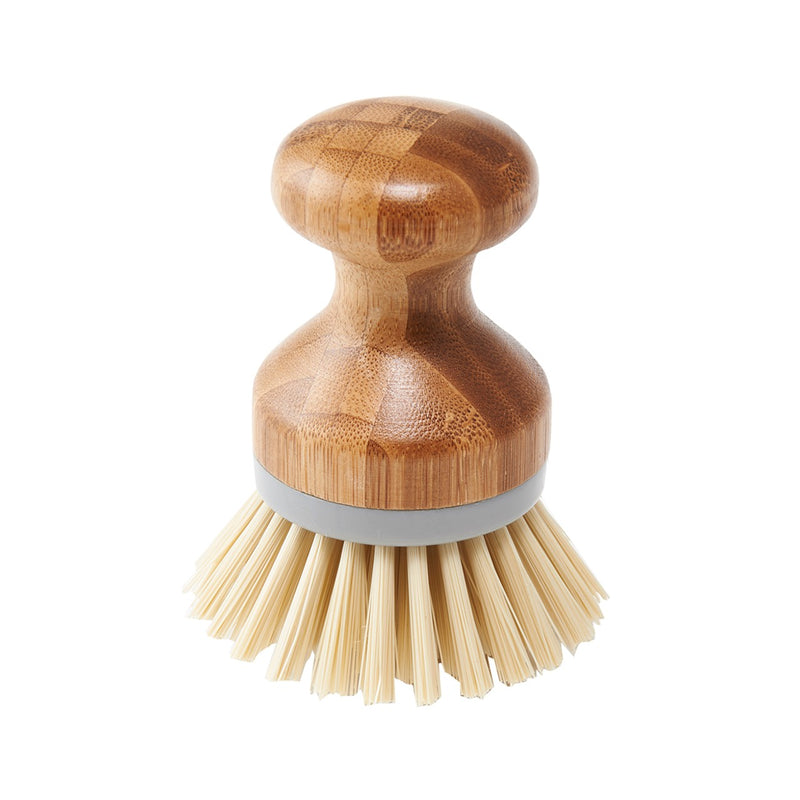 Addis bamboo palm washing up dish brush with nylon bristles - British product