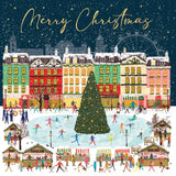 Ice Skating Scene Charity Christmas Card Pack