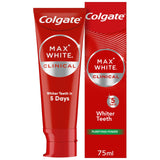 Colgate Max White Clinical Purifying Teeth Whitening Toothpaste