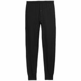 M&S Mens Medium Thermal Long Johns, S, Black