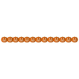 Halloween Pumpkin Tissue Garland 3m