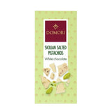 Domori Sicilian Salted Pistachios White Chocolate