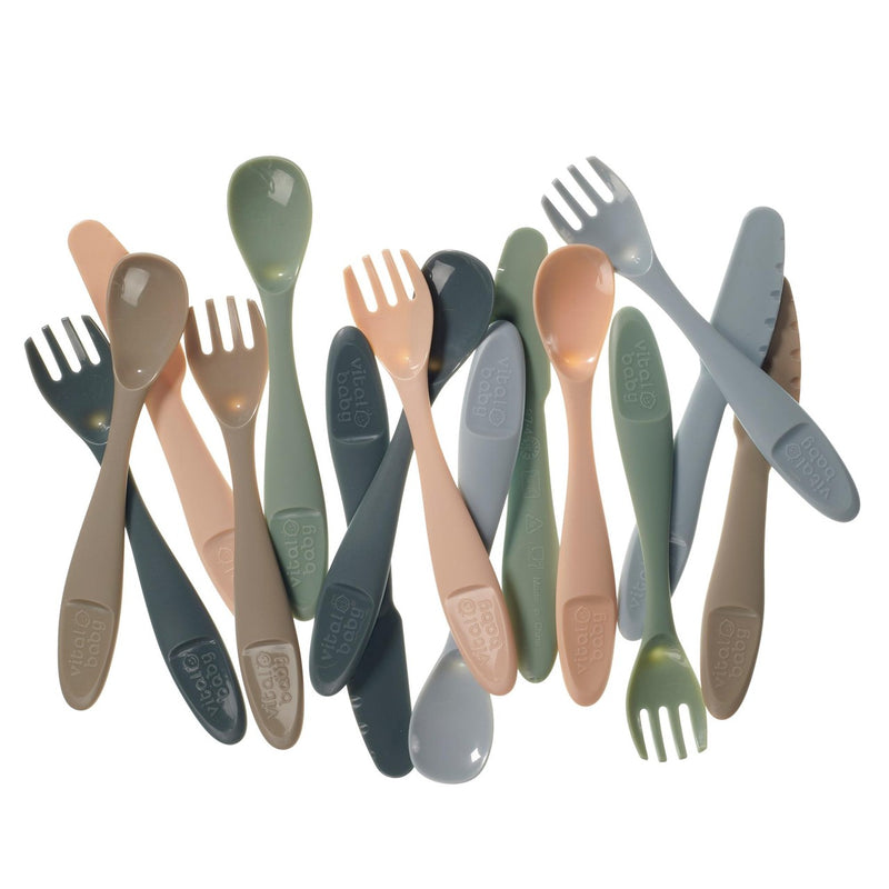 Vital Baby Nourish Perfectly Simple Cutlery 15pk - natural
