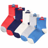M&S Boys Car Socks, 4-7