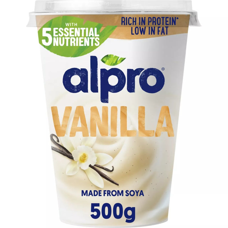 Alpro Vanilla Yoghurt Alternative   500g